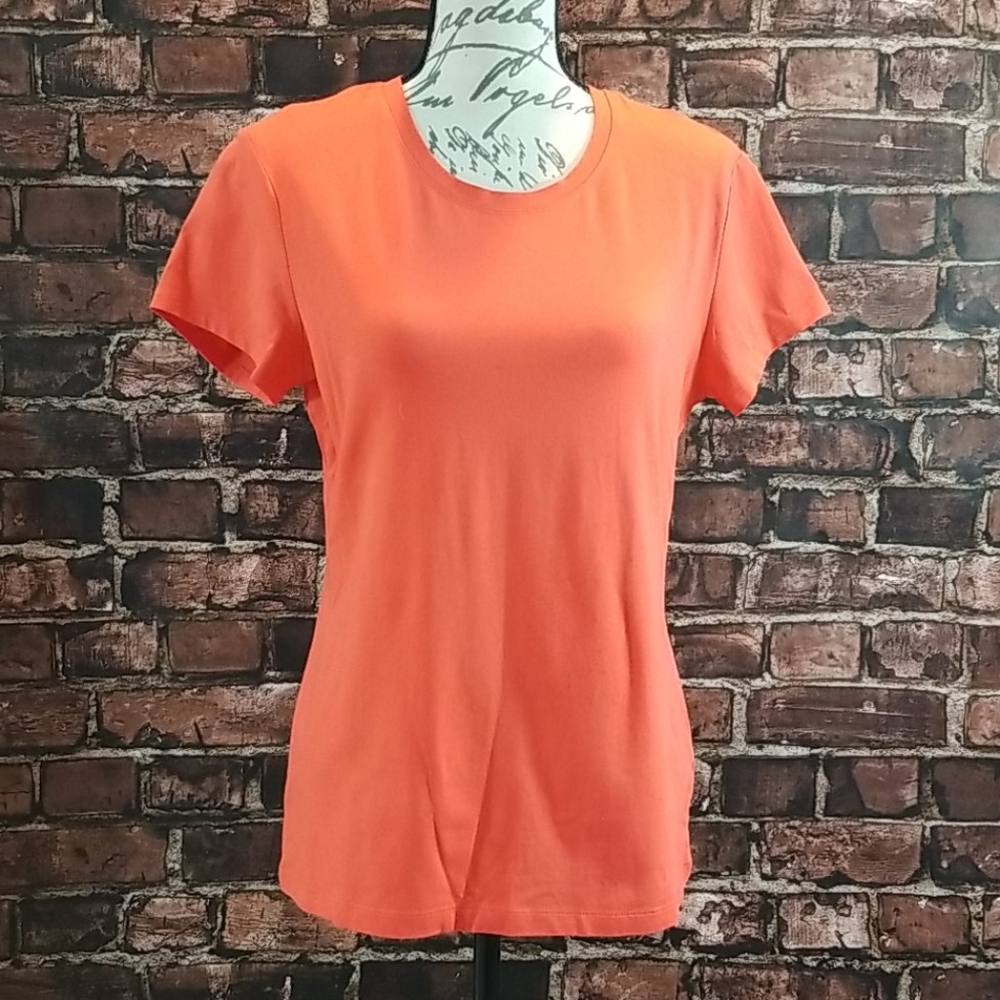 Banana Republic Orange Top Large